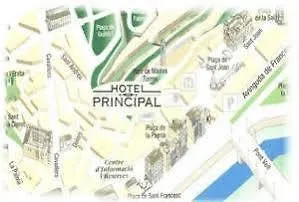 ホテル ホテルPrincipal リェイダ
